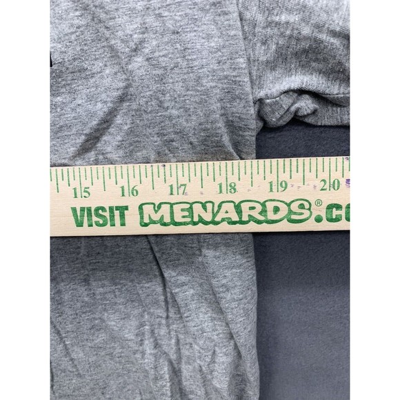 The Nike Tee Graphic T-Shirt Men's Medium Gray Logo Swoosh Crew Neck AR5006-063 - Picture 6 of 10